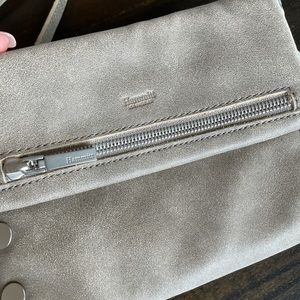 Hammitt Pewter Brushed Silver VIP Small Bag